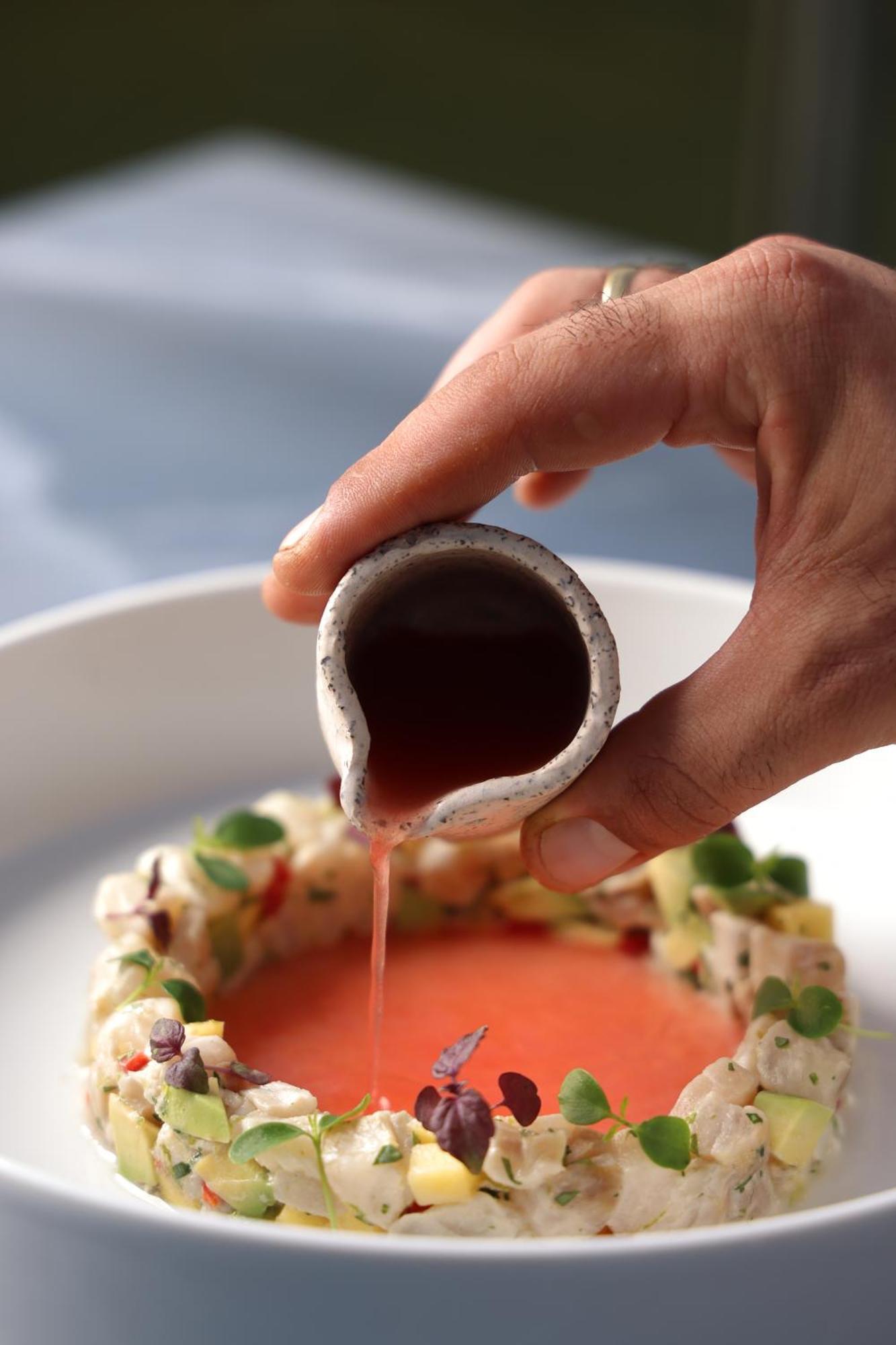 Alia Palace Hotel - Adults Only 16+ Chalkidiki Exterior foto Soy sauce being poured